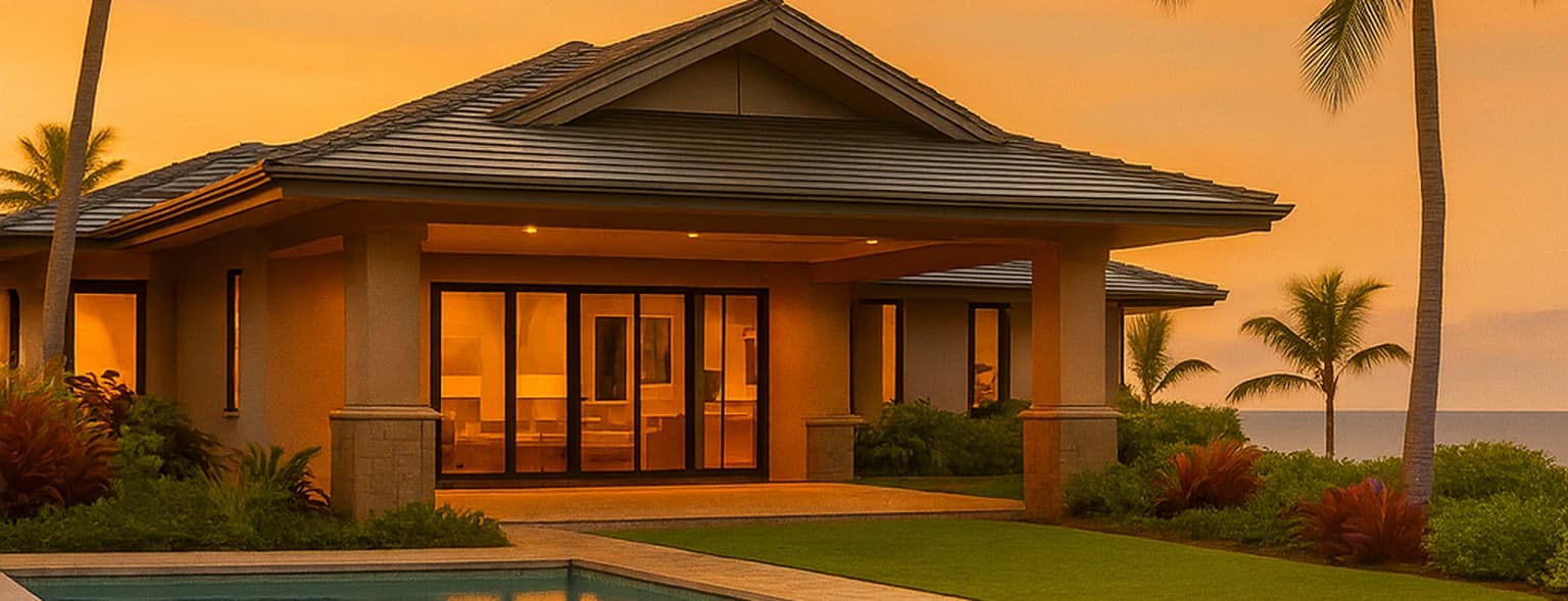 Qoterie custom home concept visualization